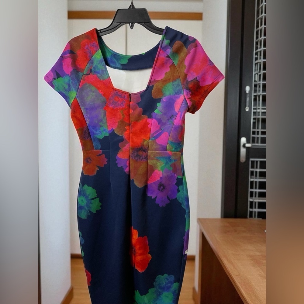 Felicity & Coco Multicolor Floral Mini Dress - Picture 3 of 14